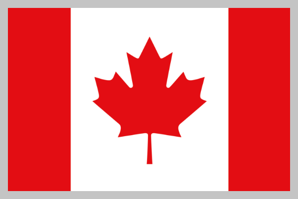 Drapeau du Canada. 