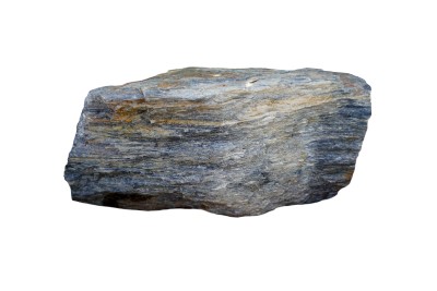 Une roche grise. 