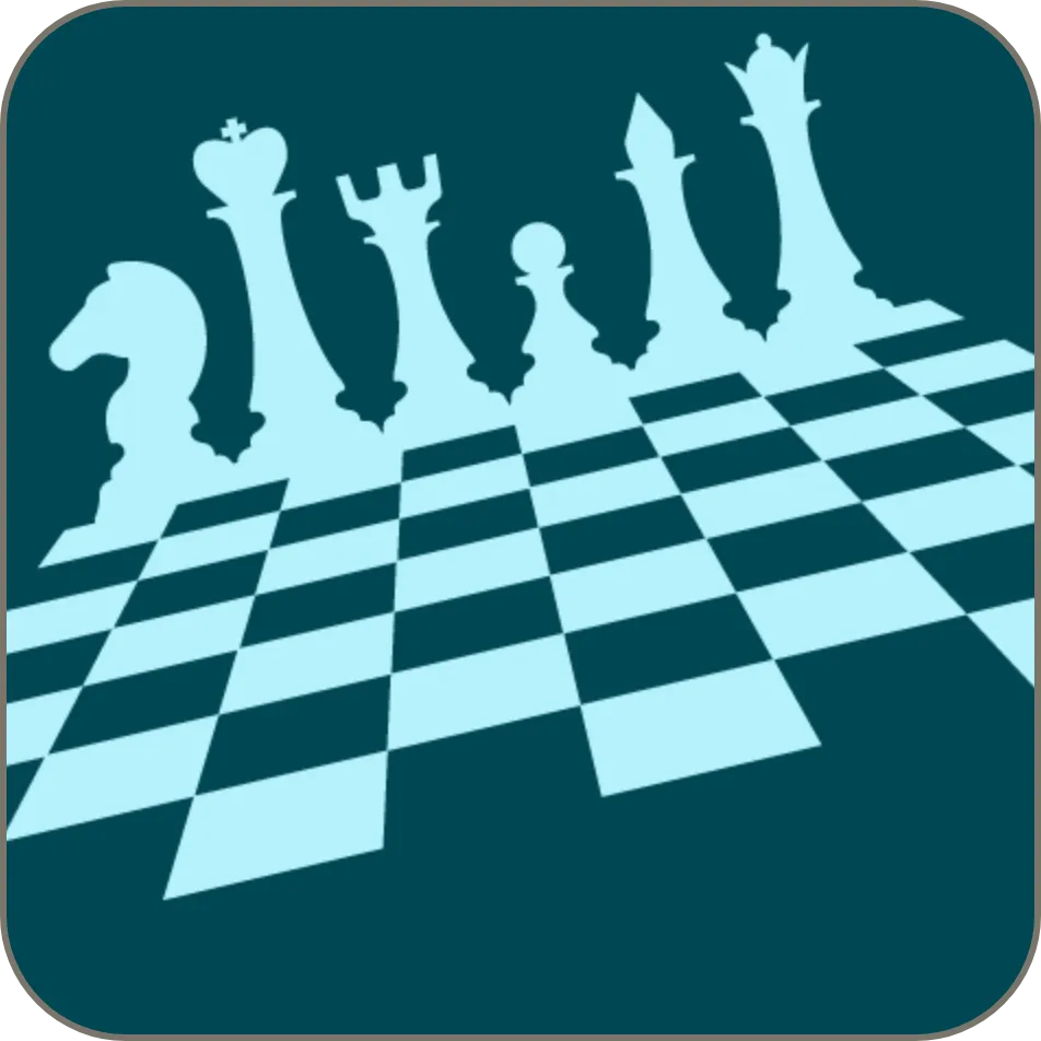 jeu d'échecs stylisé