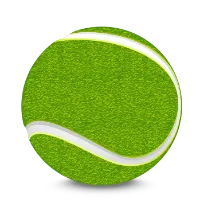 une balle de tennis