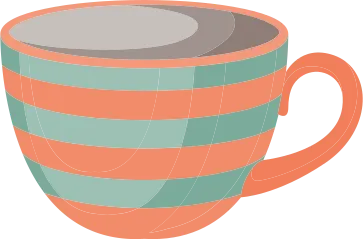 Une tasse.
